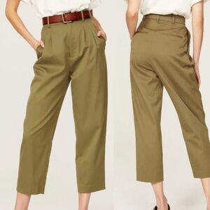 Ba&sh Kaki green Lady pants